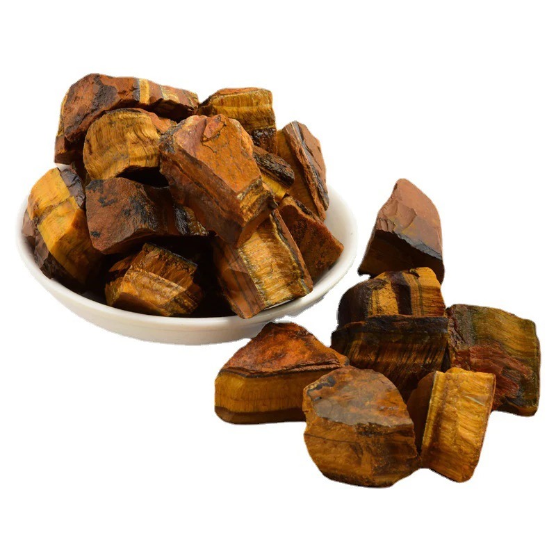 Natural Tiger Eye Raw Stone Ro - Bonsai Rock Garden recension och pris