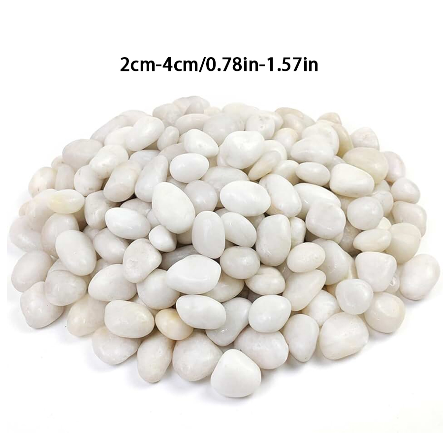 300/600g Polished White Pebble - Bonsai Rock Garden recension och pris