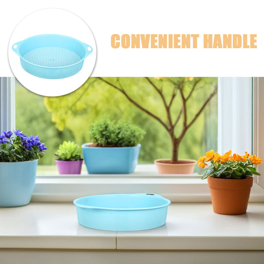 2Pcs Plastic Garden Soil Sieve - Bonsai Rock Garden recension och pris
