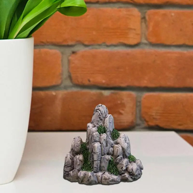 1pc Mountain Miniature Fake St - Bonsai Rock Garden recension och pris