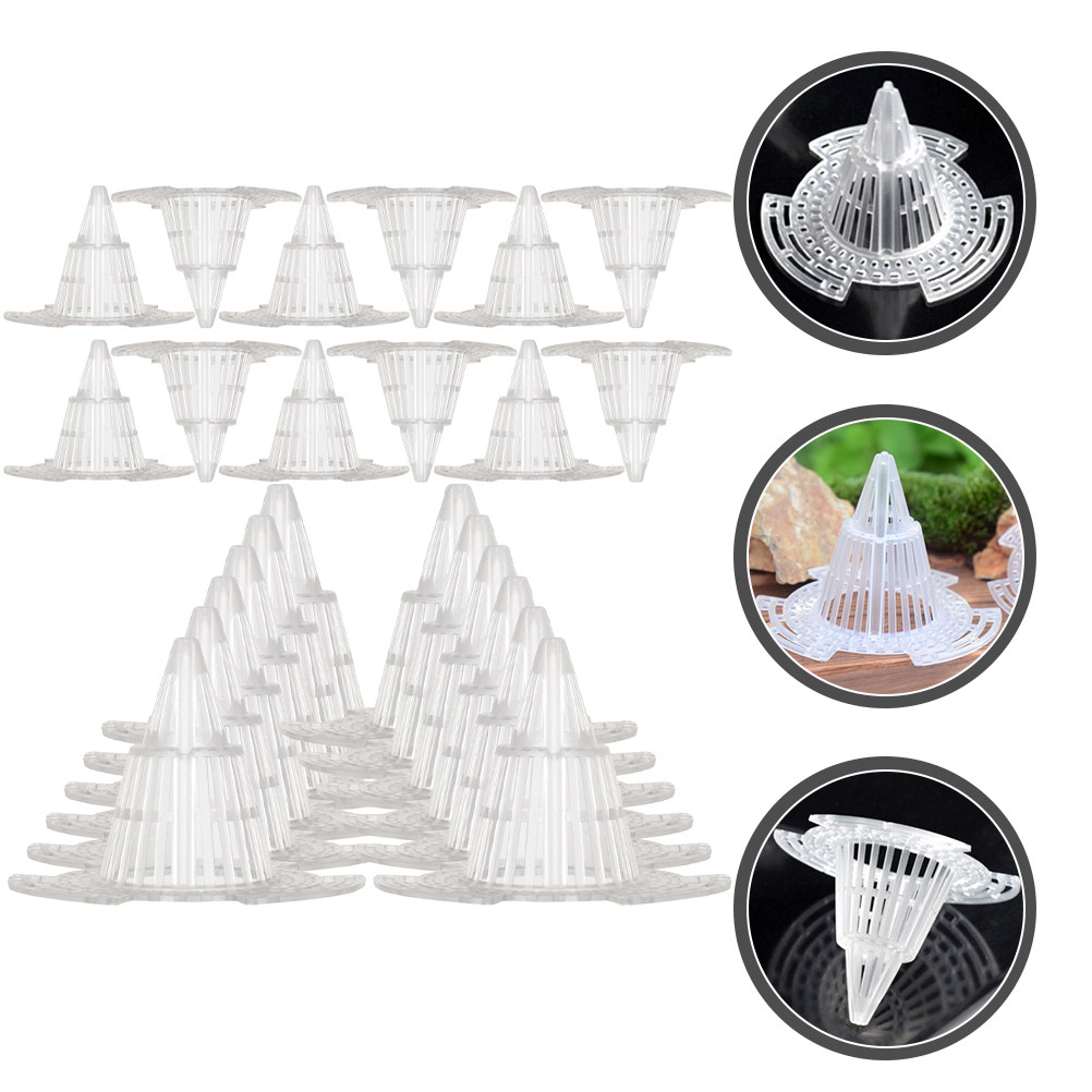 24Pcs High-Durability PP Cone  - Bonsai Garden And Cafe recension och pris