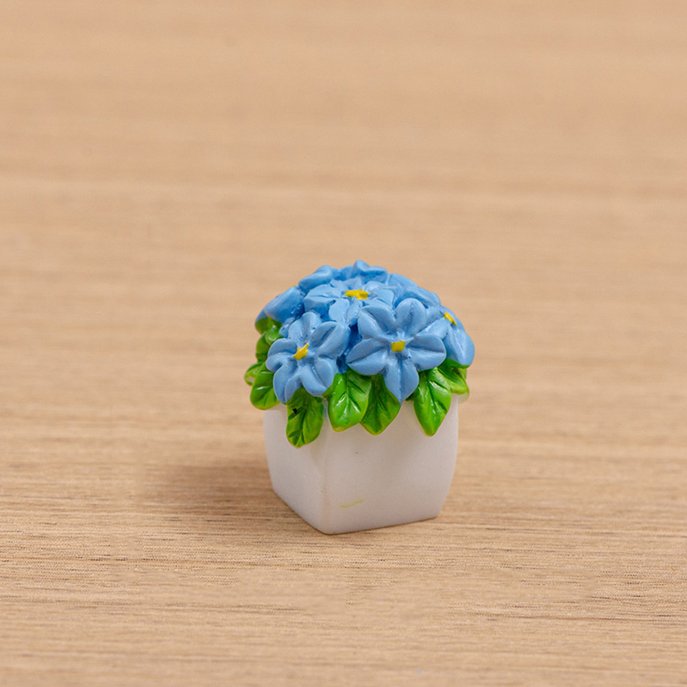 6Pcs Realistic Miniature Potte - Bonsai Garden House recension och pris