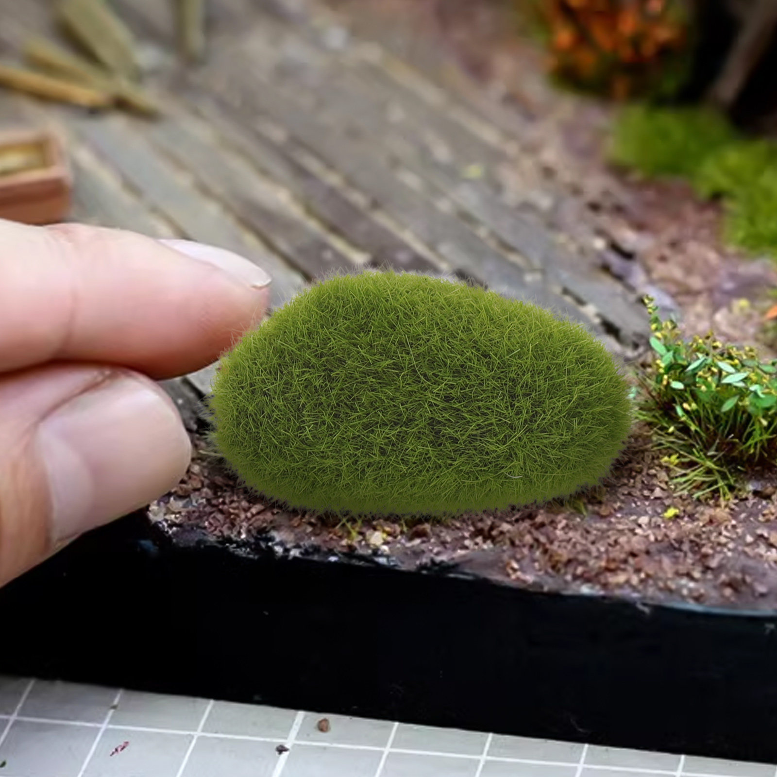 1 Bag Artificial Moss Stone Re - Bonsai Rock Garden recension och pris