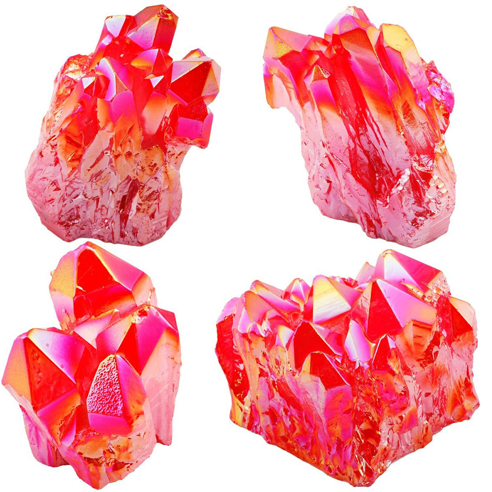 Red Titanium Coated Natural Ro - Bonsai Rock Garden recension och pris